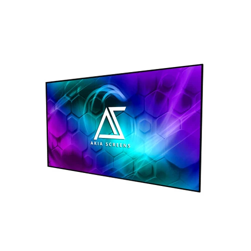 Akia Screens 100 inch Edge Free Fixed Frame Projector Screen 100