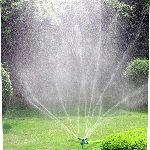 Kadaon Garden Sprinkler, 360 Degree Rotating Lawn Sprinkler Large Area Coverage - Adjustable, Weighted Gardening Watering System