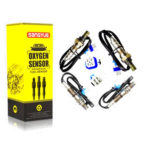 Sangyue 4X Oxygen O2 Sensor for 2008-2013 GMC Sierra 1500 Yukon Yukon XL 1500 Upstream + Downstream