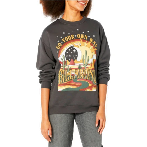 Billabong Women's Go Your Own Way Graphic Sweatshirt