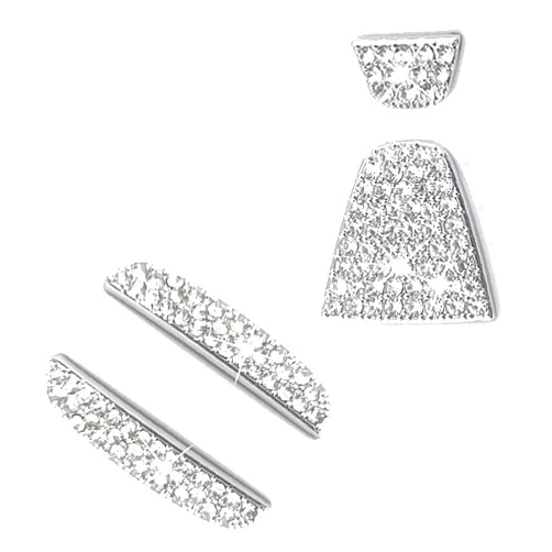 CUCHIYUN Bling Car Button Cover Rhinestone Crystal Knob Button Cover Trim Ring Compatible with Honda 10th Generation Civic Sedan 2022 2021 2020 2019 2018 (car Front Logo)