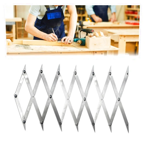Generic Picket Master Pro 3 Point Center Finde for Precise Measurements Made Cut Tool Equal Measuring Spacing Layout Tool Points Measuring Tools for Wood Working Welding Precise Center Finding (7-Point)