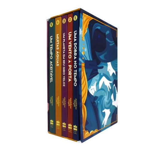 Portuguese Brazilian Edition by Madeleine L.Engle (Author) Box Uma dobra no tempo - a serie completa (Em Portugues do Brasil)