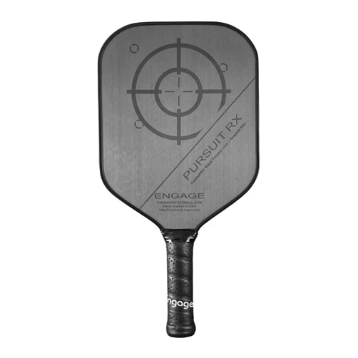 Engage Pickleball Pursuit RX Pickleball Paddle - Graphite Pickleball Paddle with Black Core - USAPA Approved - Made in USA