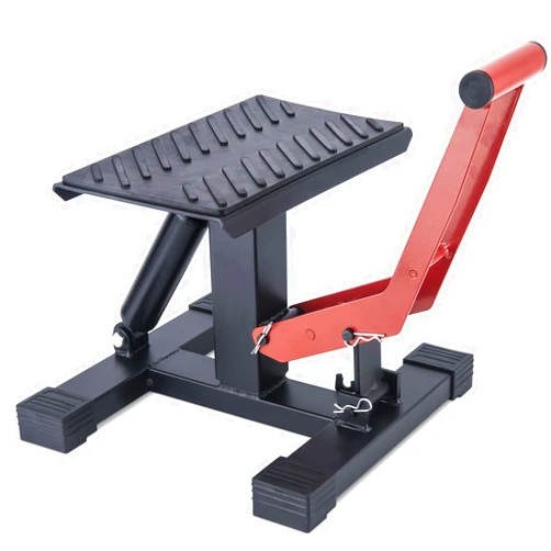 RSYEKU Motorcycle Dirt Bike Stand Jack Lift Hoist Table Height Adjustable Lifting Stand