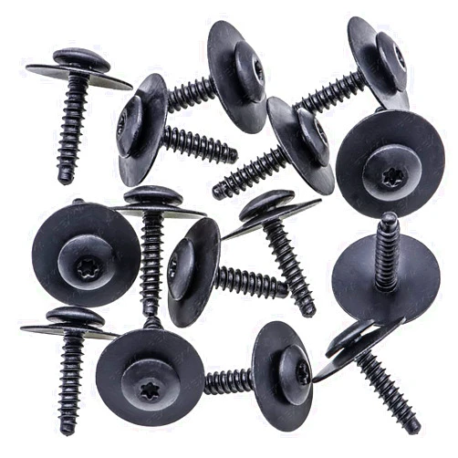 Rexka 15pcs Fender Liner Splash Shield Bolt Screw 11548270 Compatible with GM Chevrolet Camaro Colorado Cruze Equinox Impala Malibu Traverse Cadillac ATS CT6 CTS XT5 XTS