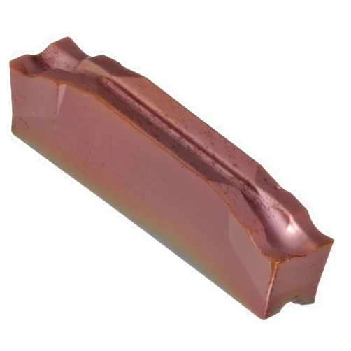 Sandvik Coromant CoroCut 2-Edge Carbide Parting Insert, GC1145 Grade, Multi-Layer Coating, CM Chipbreaker, 2 Cutting Edges, R123J2-0500-0502-CM, 0.0079