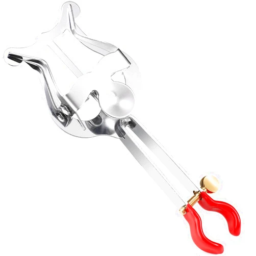 Facmogu Trumpet Lyre Instrument Accessories, Lightweight Trumpet Lyre Sheet Music Clip Marching Music Clip Silver Lyre for Trumpet, Plating Trumpet Marching Clamp-on Lyre for Back to School Instrument