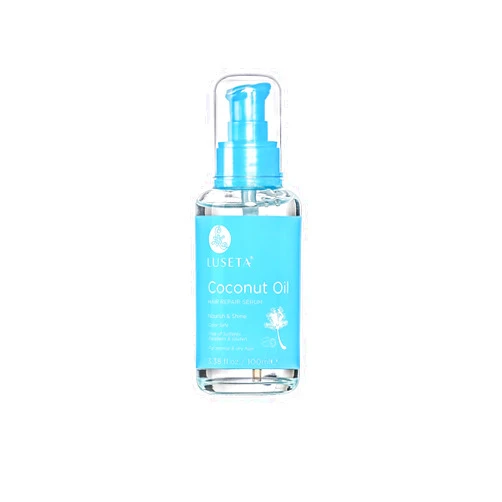 L LUSETA Luseta Hair Oil Hair Repair Serum Coconut Argan Marula Oil Sulfate Free Paraben Free (Coconut Oil)