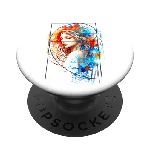 Tees 4 Thee Fibonacci Sequence Fibonacci Beauty Fibonacci Spiral PopSockets Standard PopGrip