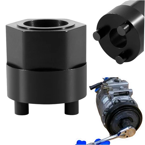 Sunluway A/C Compressor Clutch Hub Remover Tool 20mm for Drive Hub of Denso Clutchless Compressors 5SE09C 5SE12C 5SEL12C 5SL12C 6SEL14C 6SEL16C 6SEU14C 6SEU16C 7SEU16C 7SEU17C