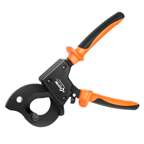 KF CPTEC Cable Cutters - Ratchet Wire Cutter for Aluminum, Copper, and Multi-core Cables up to 300mm², Heavy Duty Ergonomic Design