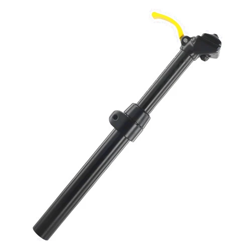 Cloudpower Bike Dropper Seatpost, 0-100mm Travel Manual Control Lever Height Adjustable Seatpost Cableless Hydraulic Dropper Seatpost For MTB/E-bike/Road Bike