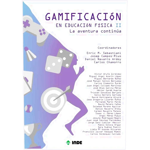 Spanish Edition by Josep Campos-Rius (Author, Co-editor), Daniel Navarro Ardoy (Author, Co-editor), Carlos Chamorro Durán (Author, Co-editor), Víctor Arufe Giráldez (Author), Miguel Ángel Azorín López (Author), Miguel Bernardo Núnez (Author), José Manuel Cenizo Benjumea (Author), Juan Ángel Collado Martínez (Author), José Blas García Pérez (Author), Héctor Gardó Huerta (Author), Tristán González Berjano (Author), Sonia Herrero Serrada (Author), David Hortigüela Alcalá (Author), Jose Gregorio Lucerón Muñoz (Author), Soledad Moreno Aguilar (Author), Fernando Martí Pardo (Author), David Melero Cañas (Author), Carmen Navarro Mateos (Author), Isaac J. Pérez López (Author), Ángel Pérez Pueyo (Author), Josune Rodríguez-Negro (Author), Juan José Sánchez Fernández (Author), Jorge Sanz Cuéllar (Author), Pablo Sotoca Orgaz (Author), Sara Suárez Pubill (Author), Lidia Mª Ucendo Olivares (Author), Francisco Javier Vázquez Ramos (Author), Carlos Velázquez Callado (Author), Enric M. Sebastiani (Co-editor) & 27 more GAMIFICACIÓN en Educación Física II: La aventura continúa