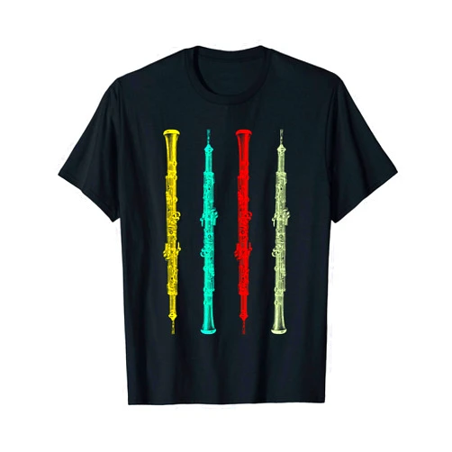 Fun Oboe Player Shirts & Music Lover Gifts Oboe Shirt - Colorful Oboe Player Gift T-Shirt