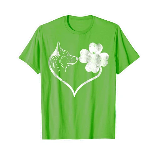 BoredKoalas Funny St. Patrick's Day Shirts Irish Green Irish Welsh Corgi Dog Owner Shamrock St Patricks Day T-Shirt
