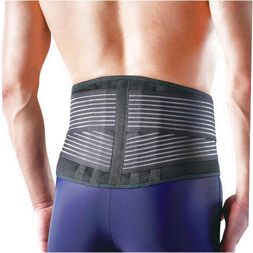OPPO RW501 Breathable Back Support Belt - Back Stabilizer with Flexible Stays - Lower Back Pain Relief, Sciatica Pain Relief, Herniated Disc Relief, and Weight Lifting (Black, L/XL, 1-Pack)