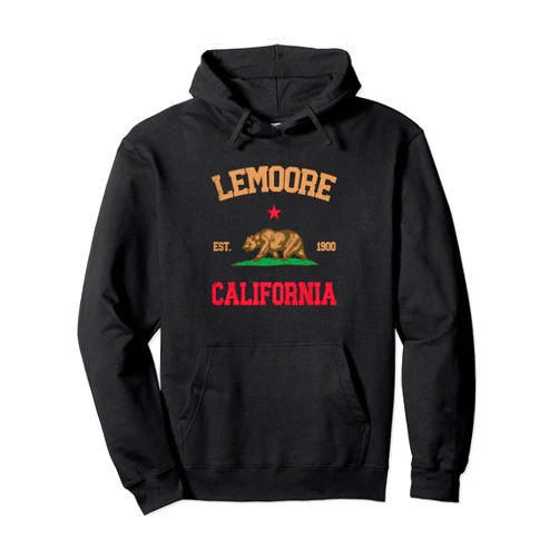 Lemoore California CA Designs Lemoore California Pullover Hoodie