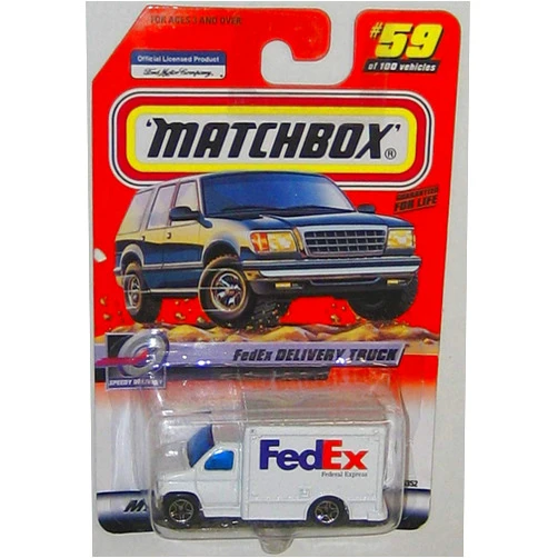 Matchbox FedEx Delivery Truck Speedy Delivery Series #59