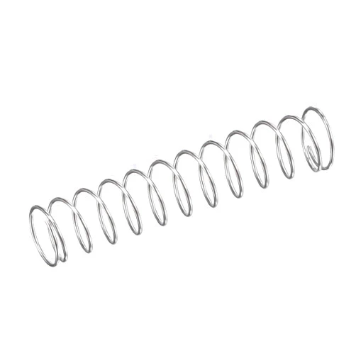 uxcell Compression Spring,304 Stainless Steel,10mm OD,0.7mm Wire Size,9mm Compressed Length,50mm Free Length,11.8N Load Capacity, Silver Tone,5pcs