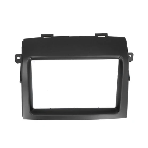 Qiilu Radio Fascia, Qiilu Navigation Frame, 2Din Stereo Radio Fascia DVD Audio Navigation Panel Frame Trim for 2004-2010