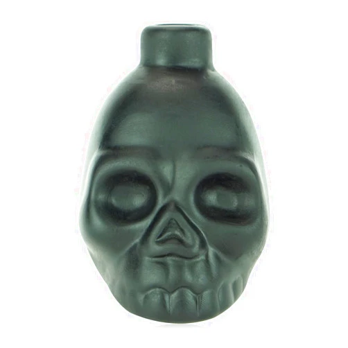OcarinaWind “OW” Screaming Black Skull Whistle, Aztec Death Whistle