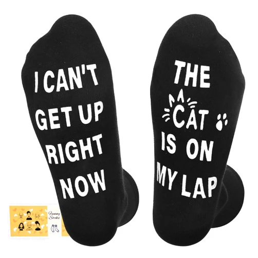 BVIELOY Christmas Gifts for Men Women Teenages Cat Dog Mom Dad Birthday Ideas, Funny Crazy Socks for Animal Lovers