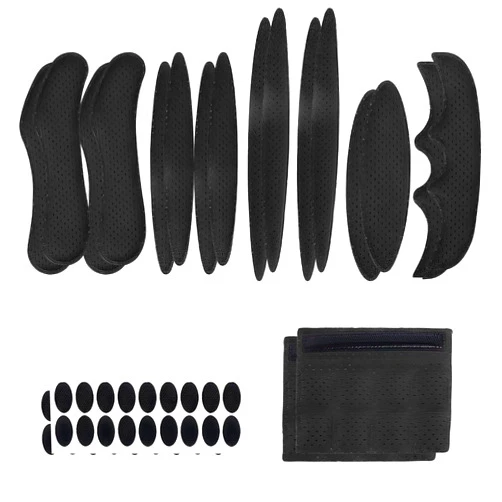 YTFRL Helmet Padding Kit, Bike Helmet Sponge Pad Set, Universal Cushions Protective Lining for Bike Cycling Motorcycle Helmet (2 Set)