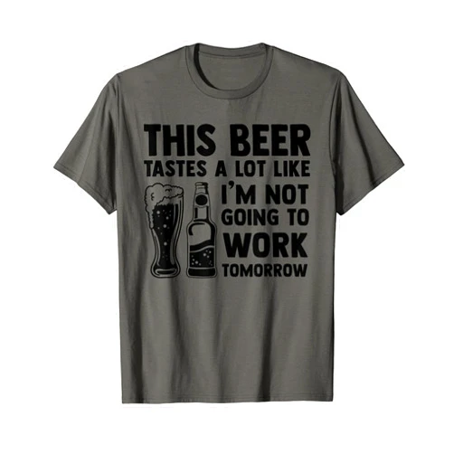 Humorous Craft IPA Liquor Brewer Saying Design Funny Beer Lover Drinking Alcohol Drinker Gift For Men Women T-Shirt