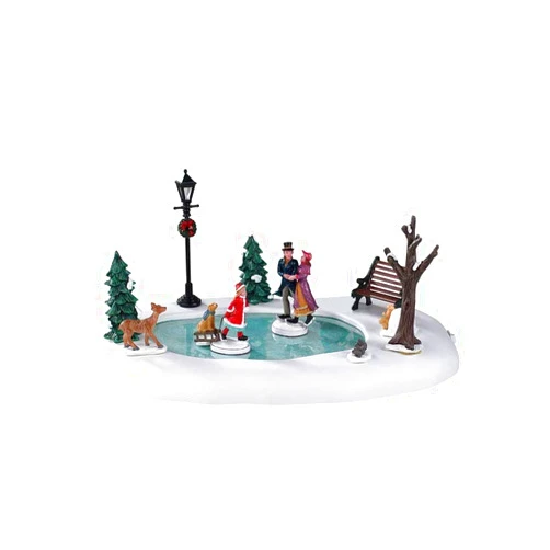 Lemax Village Collection Victorian Skaters #94527