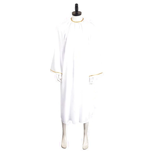 Ubaywey Adult Angel Robe Cosplay Costume White Angel Robe Halloween Outfits Suit