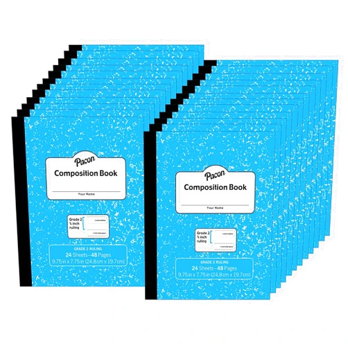 Pacon® PACMMK37138 Soft Cover Composition Book, Grade 2, 9.75