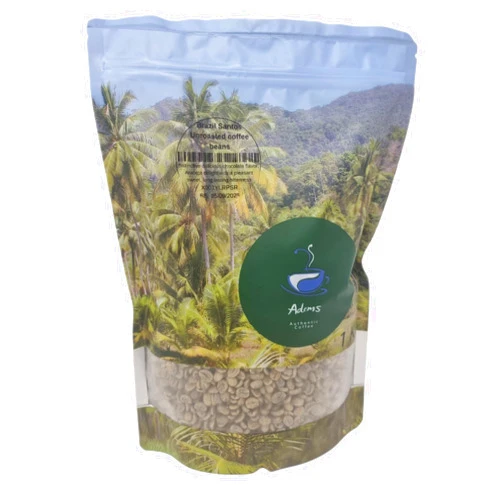 Adems Brazil Santos Green Coffee Beans Unroasted 100% Arabica coffee 1kg for home or business roasting