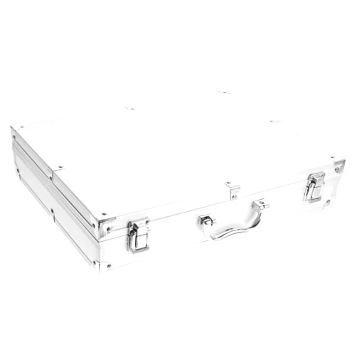 ERINGOGO Aluminum Briefcase - 11 Inch Hard Laptop Briefcases with Lock, Multifunctional Attache Case 37x28.5x7.5cm