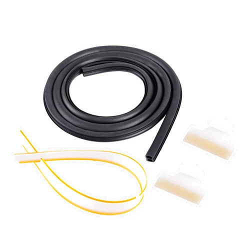 ATMA SUPPLY Dishwasher Bottom Door Seal Combo Kit Compatible with Frigidaire Kenmore Includes 154827601 Door Seal 809006501 Door Lower Seal and 154701001 Splash Shield Kit-Replaces 154845301 154576501 154685101