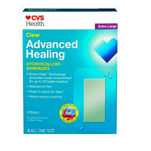 CVS Health Advanced Healing Hydrocolloid Bandages (Extra Large)