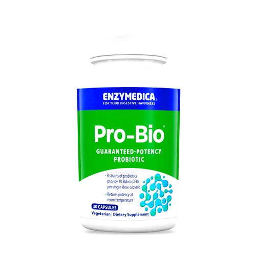 Enzymedica, Pro-Bio, Shelf Stable, Stomach-Acid Resistant Probiotic for Healthy Digestion, 10 Billion CFU, 30 Count