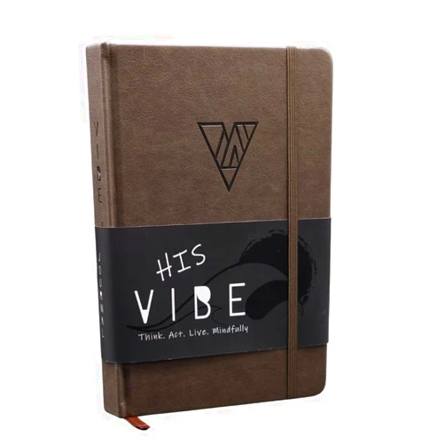 Simply Zen The Vibe Journal: A 13-Week Guided Mindfulness Journal for Men | Unique Daily Content, Thoughtful Prompts, Practical Exercises, Tips, & Expert Coaching | Cultivate Your Journaling Habit | A5