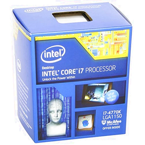 Gadgets World Intel Core i7-4770K Quad-Core Desktop Processor (3.5 GHz, 8 MB Cache, Intel HD graphics, BX80646I74770K) by Intel