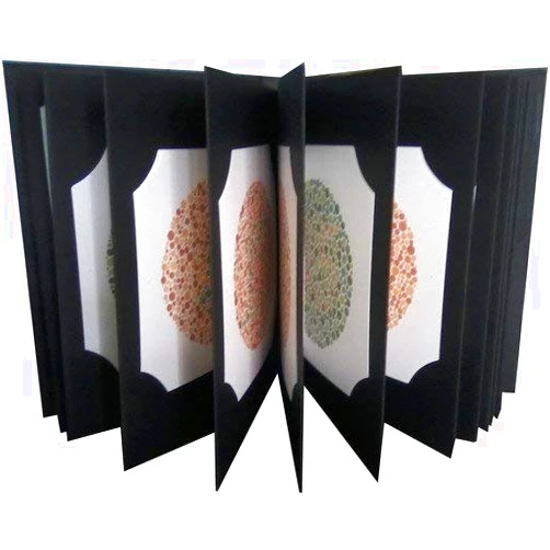 Saiish Ishihara Test Chart Books for Color Deficiency 24 Plates | Latest Edition with User Manual