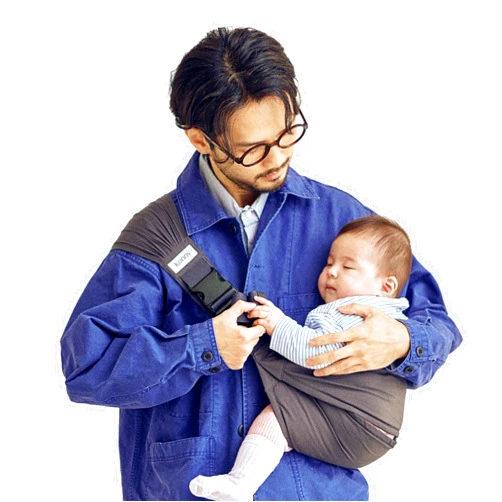 Konny Baby Carrier Hip Seat, Dual Support IHDI Certified with Two Safety Pads, Adjustable Wraps Sling Wearable One Size Fits All, Baby Essentials for 6 to 48 Months up to 44 lbs -Charcoal