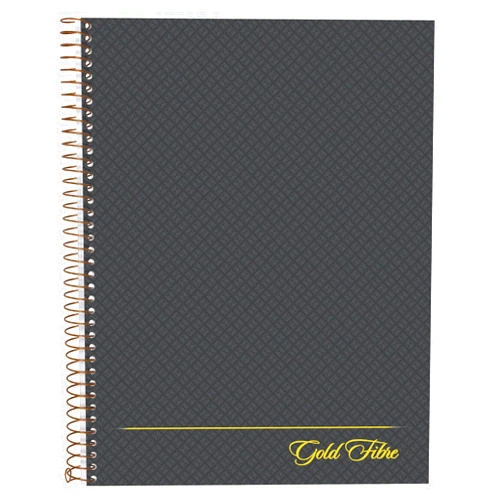 Ampad Gold Fibre Designer, Project Planner,Size 9-1/2 x 7-1/4, Asst Covers, 84 Sheets per Notebook (20-817),White