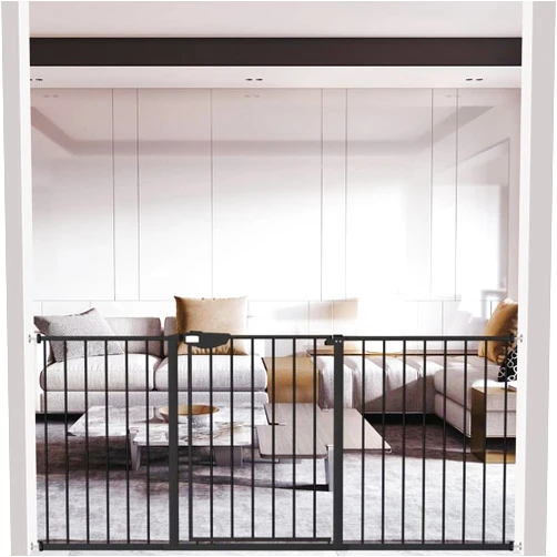 DEARBB Triple Lock Baby Gate for Stairs Doorways and House 31