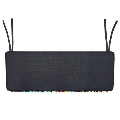 SINUOLIN Custom Size Bench Cushion Cover for Indoor/Outdoor Furniture/Window Seat Chair Sofa Couch Covers Swing Garden Upholstery Thickened with Optional Colors Embroidery Couch Slipcover