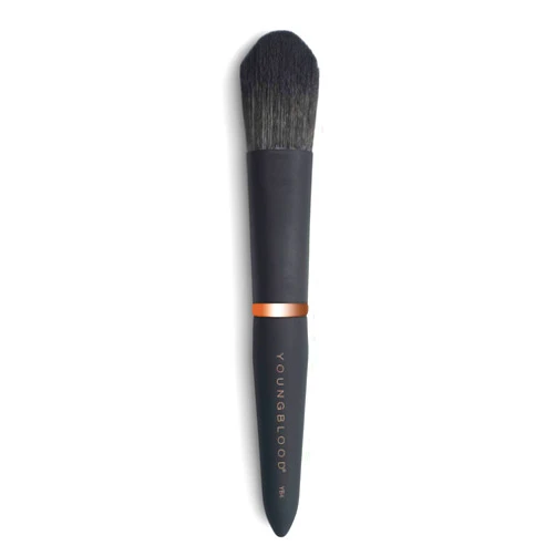 Youngblood Clean Luxury Cosmetics Luxe Foundation and Face Brushes | Liquid, Powder Foundation Brush Concealer Brush Highlight and Contour Brush | Vegan, Cruelty-Free (YB4 Foundation Brush)
