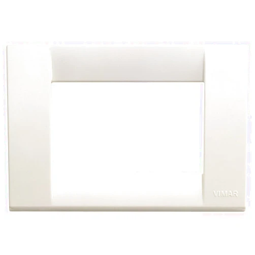 VIMAR 16743.04 Idea Classic 3-Module Technopolymer Plate, White