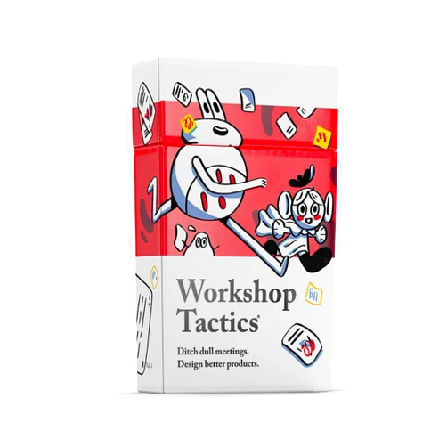Pip Decks Workshop Tactics Card Deck, Business Tool to Improve Your Influence, Confidence and Persuasion in Workshops, Meetings, Presentations and More, 54 Cards in a High Quality Case