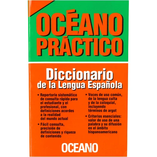 Editorial Océano Diccionario Práctico (Spanish Edition)