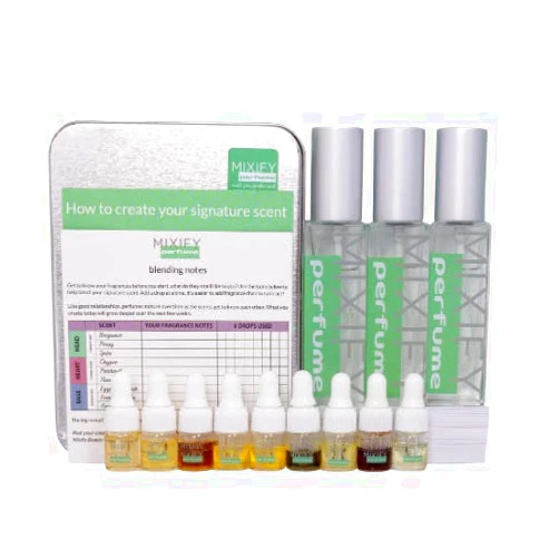 MIXIFY Beauty Create your own Indie Perfume Kit, 3 Bottle Set, Essential and Fragrance Oils