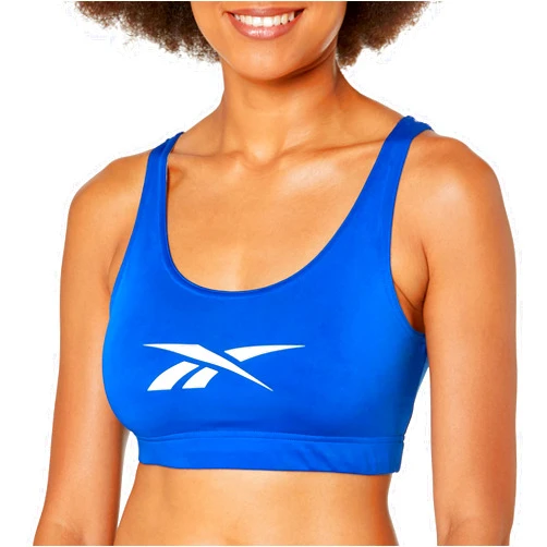 Reebok Women's Big Logo Racerback Sports Bra